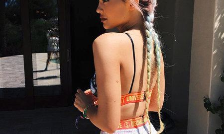Kylie Coachella hair