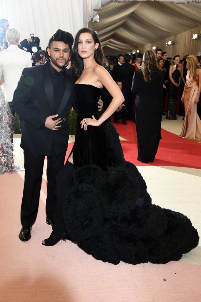 Bella and Weeknd met gala