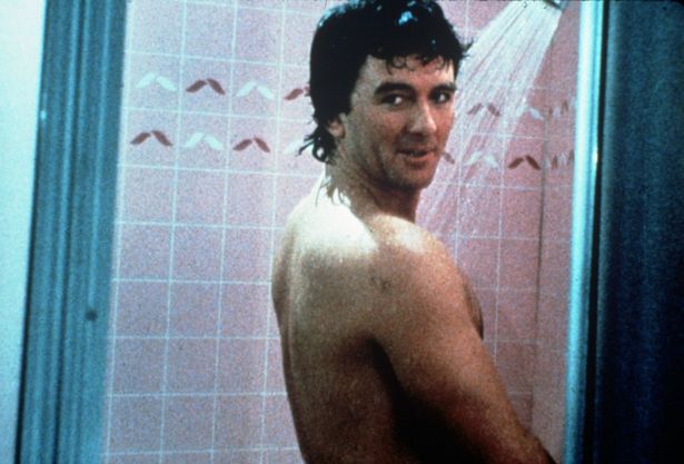 Bobby in shower Dallas