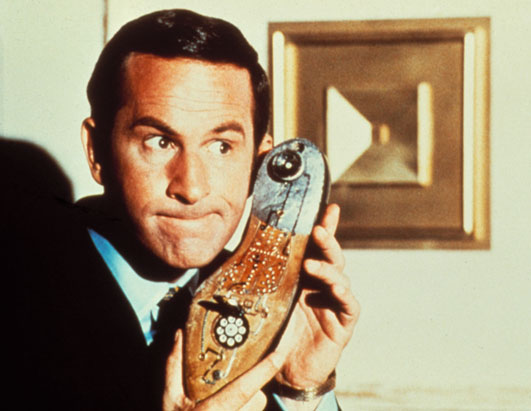 Get Smart shoe phone