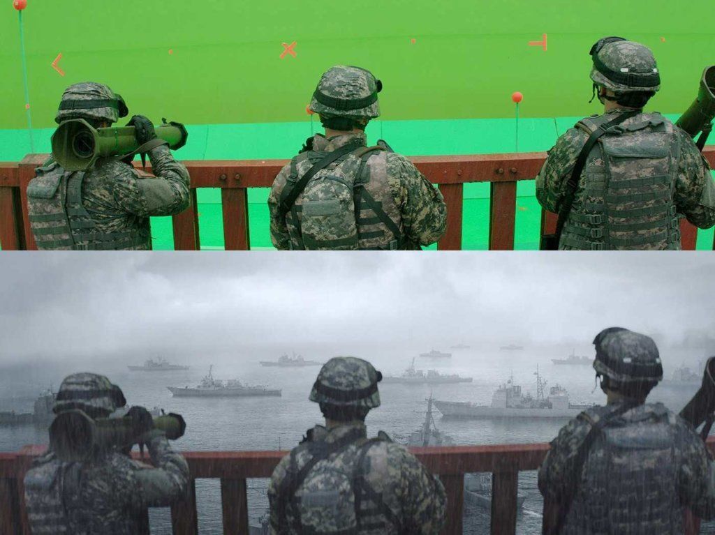 Amazing Before and After Hollywood VFX Fame Focus