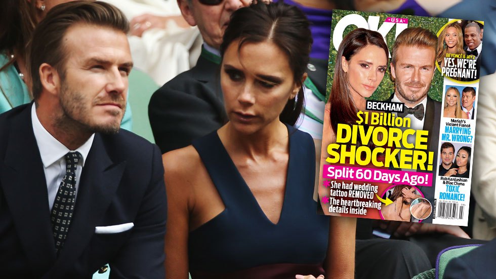 David and Victoria Beckham divorce