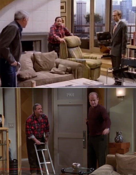 Frasier delivery man