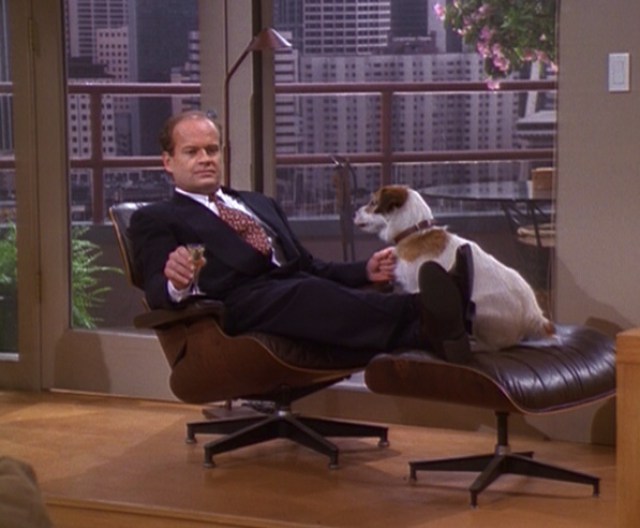 Frasier leather chair