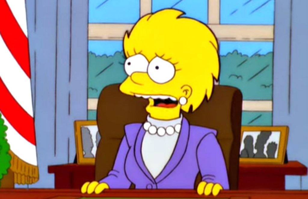 Lisa Simpson president