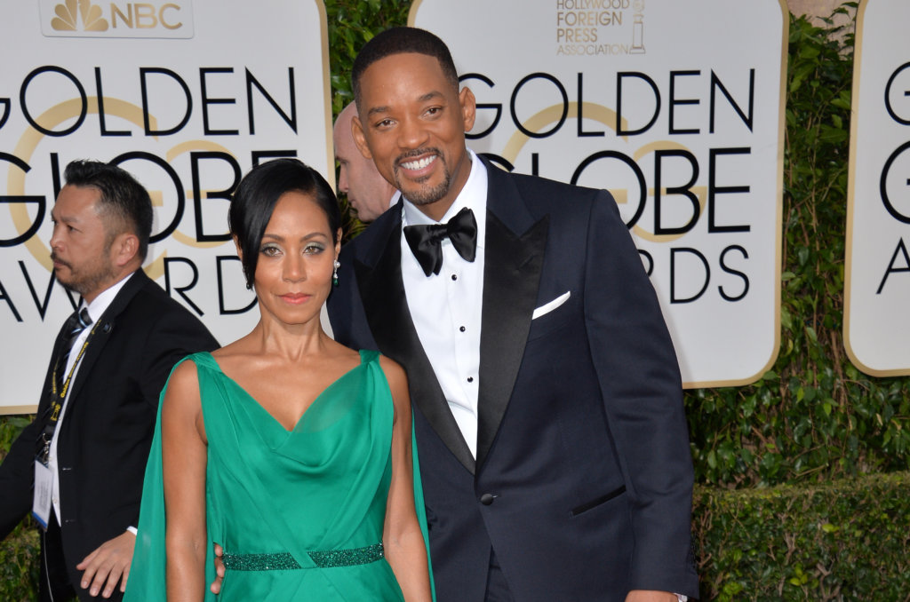 Los Angeles, Ca - January 10, 2016: Will Smith & Jada Pinkett Smith At The 73rd Annual Golden Globe Awards At The Beverly Hilton Hotel.