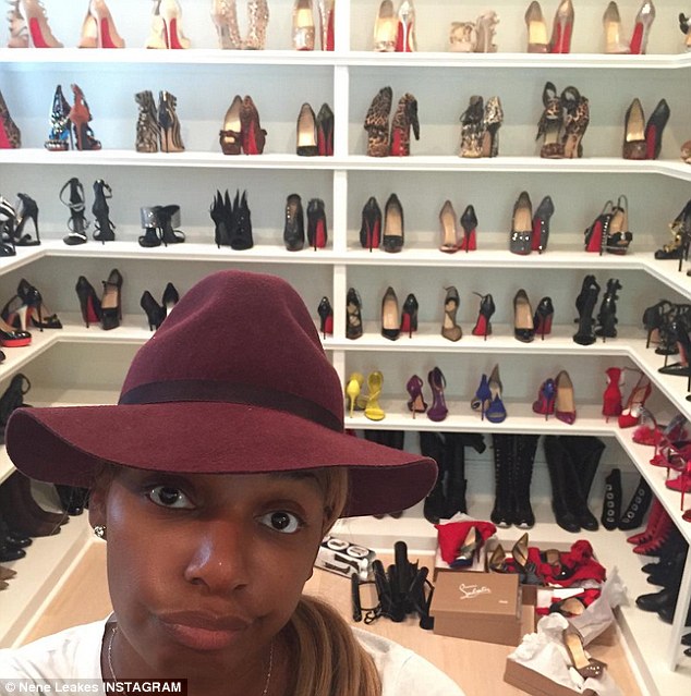 Nene loves shoes