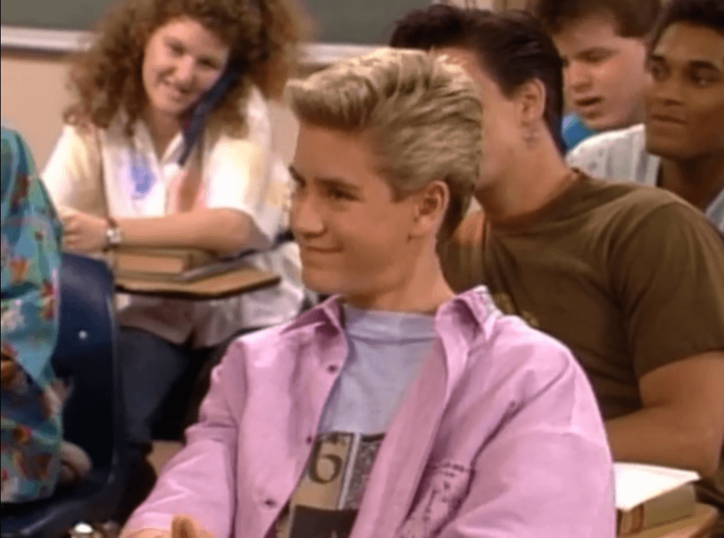 Saved by the Bell classroom