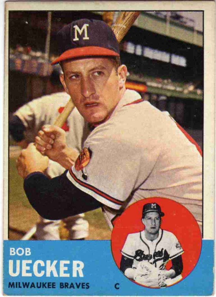 Bob Uecker baseball card