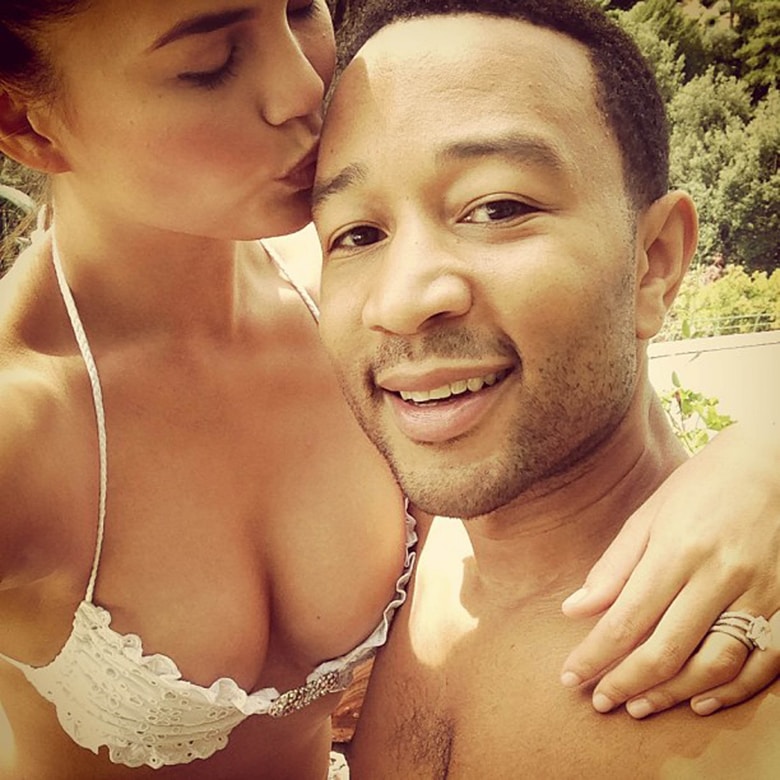 Chrissy Teigen and John Legend