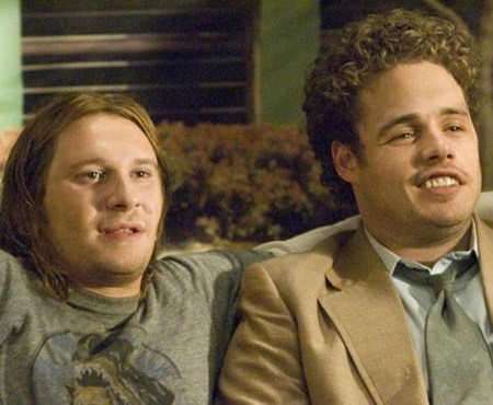 James Franco and Seth Rogen face swap