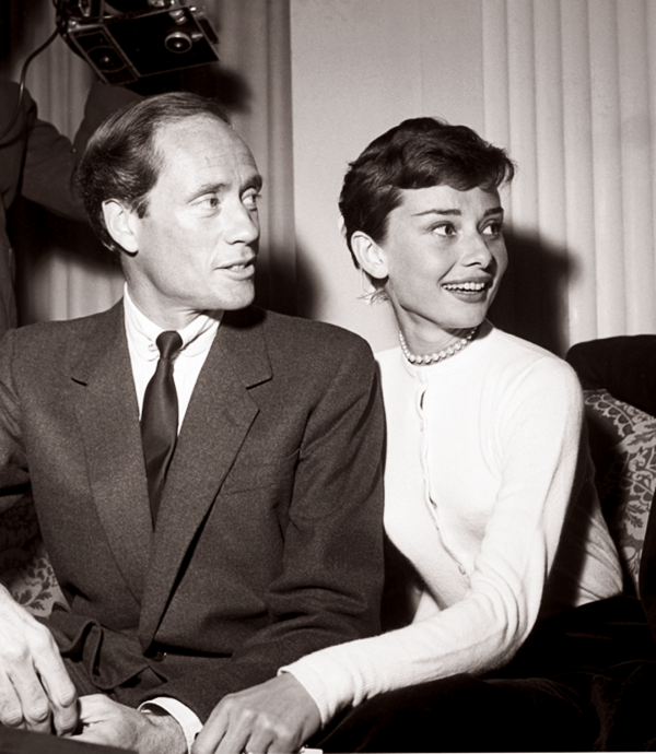 Mel Ferrer and Audrey Hepburn