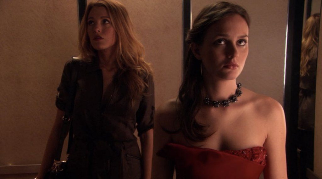 Serena and Blair from Gossip Girl