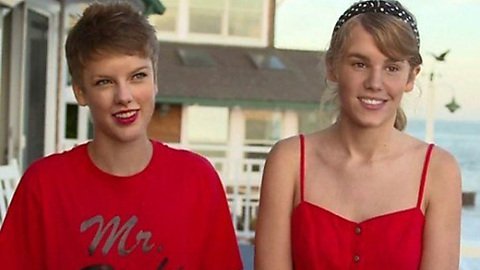 Taylor Swift and Justin Bieber swap