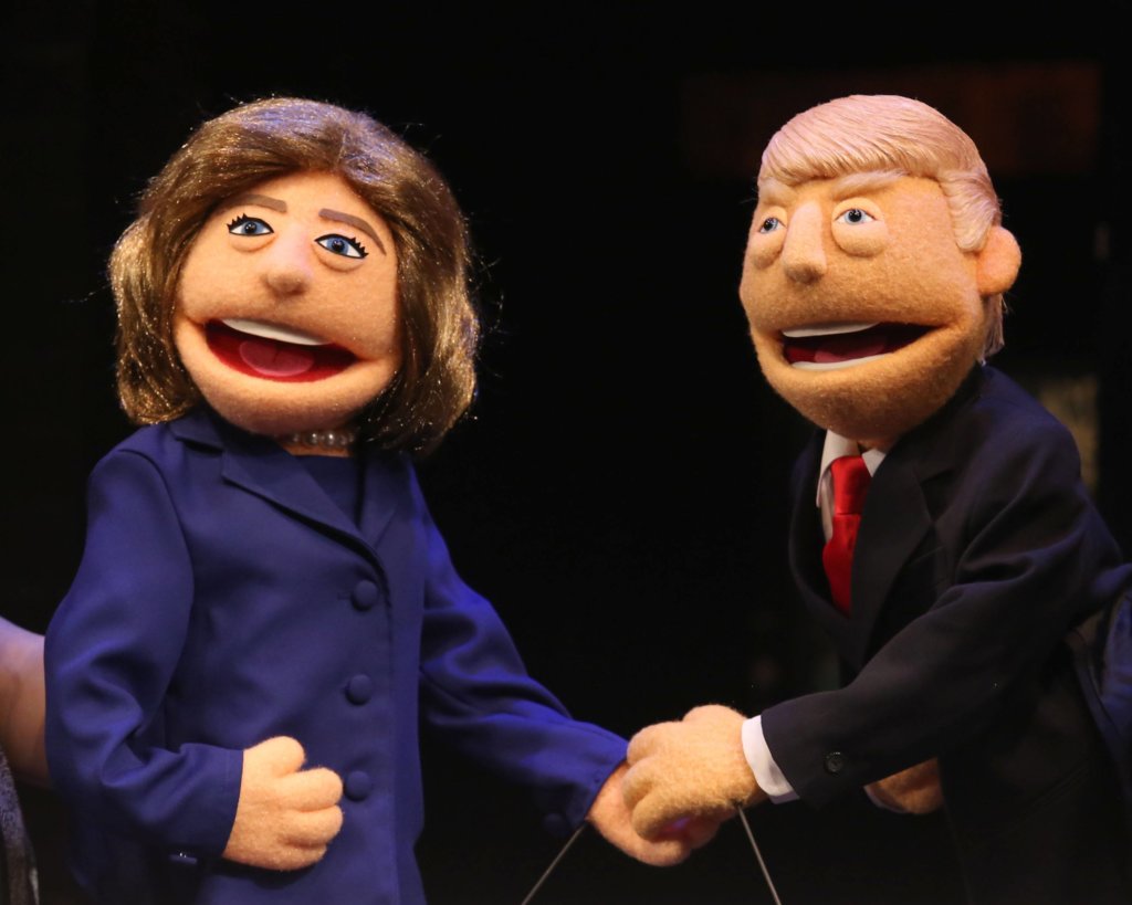 Hillary Clinton as a Muppet