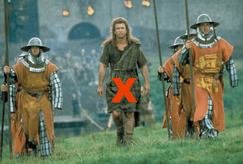 mel gibson braveheart