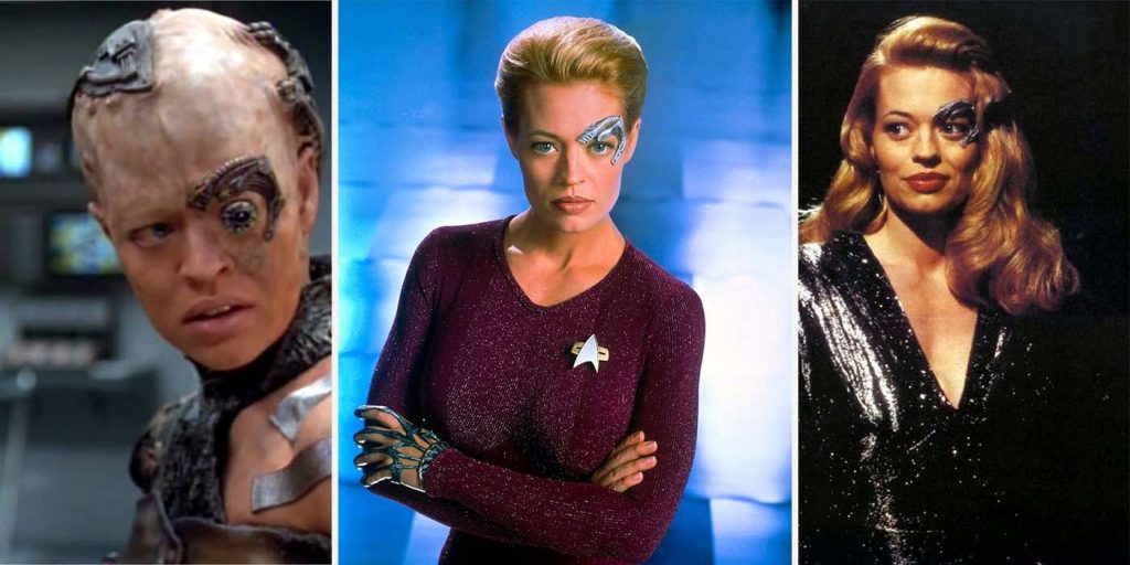 Jeri Ryan as Seven of Nine Star Trek Voyager