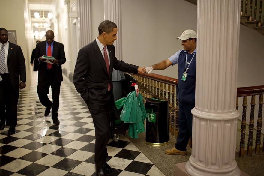 Fist bump