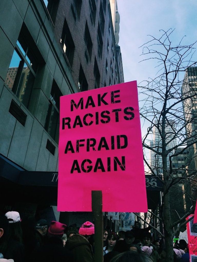 make racists afraid again