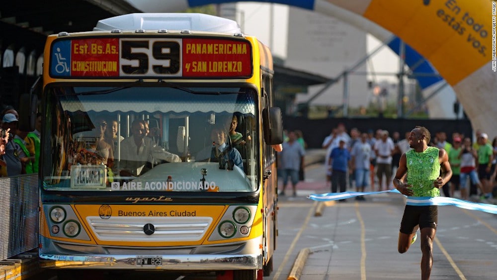 usain bolt bus