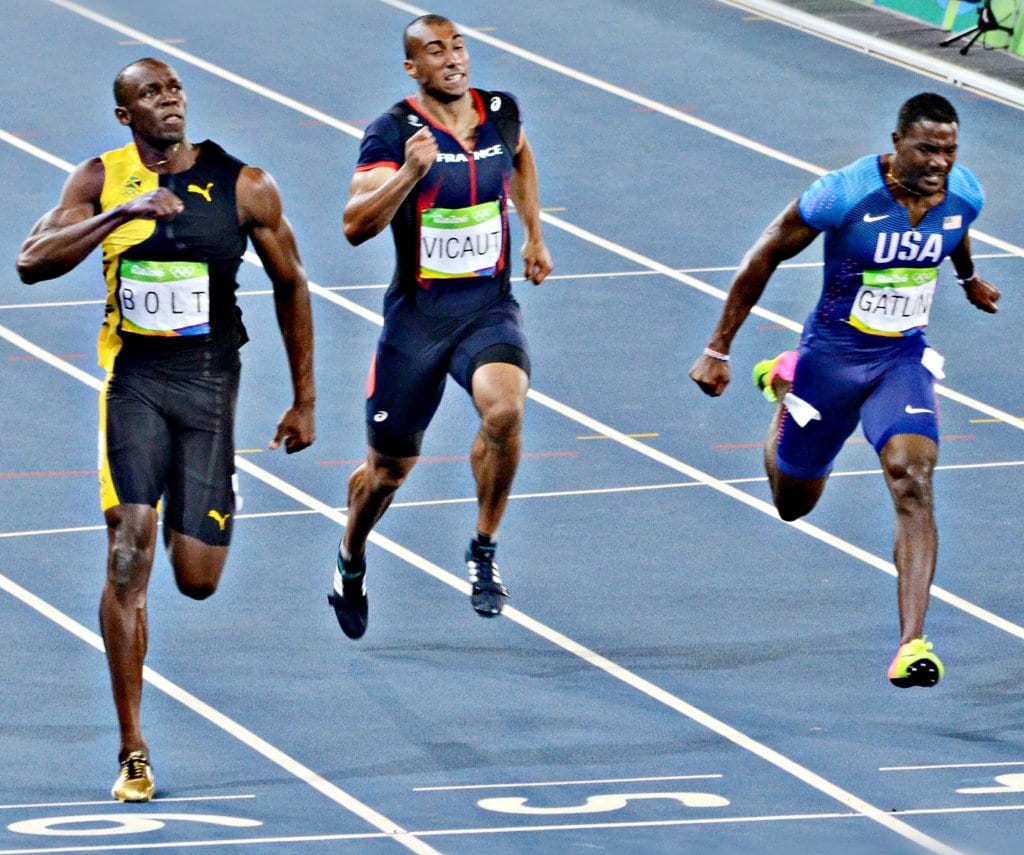 usain bolt track and field