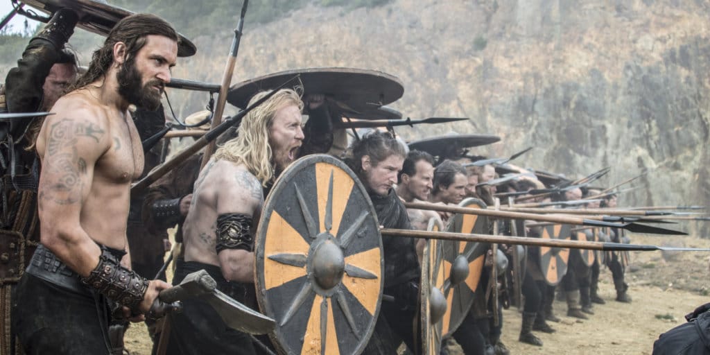 vikings fight scene