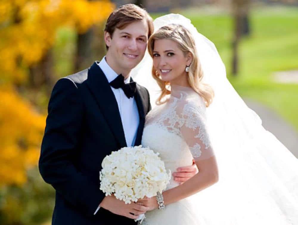 ivanka trump jared kushner wedding photo