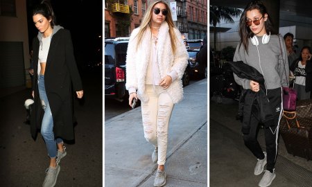 celebs in yeezy