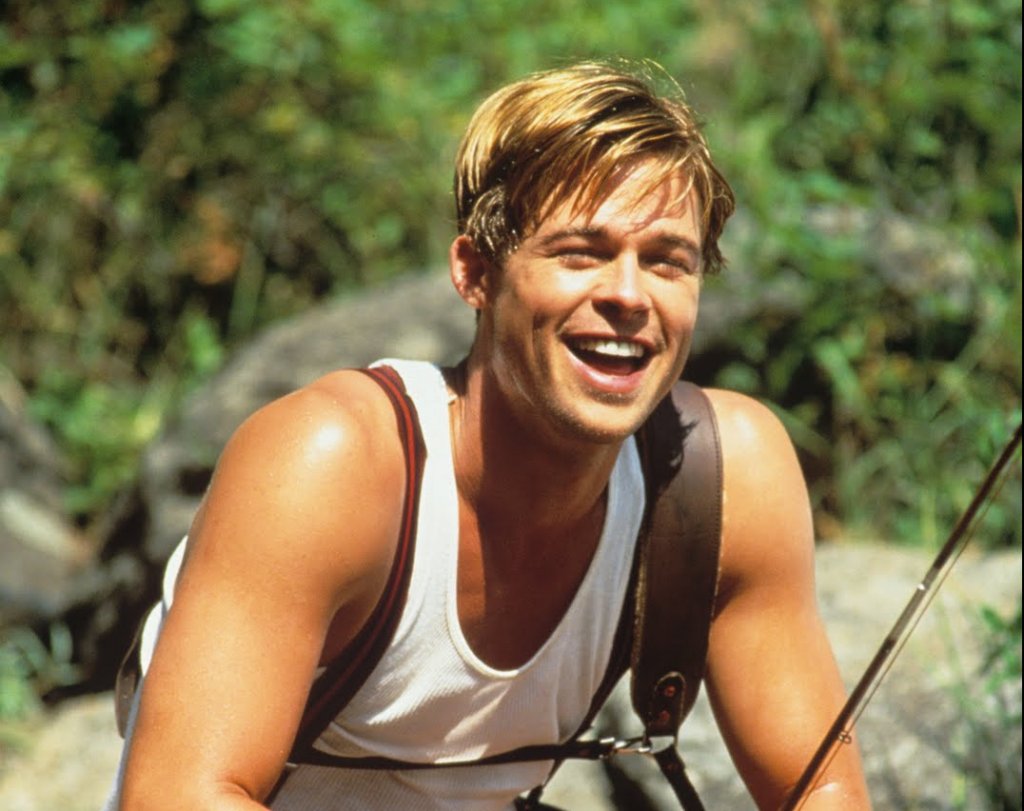 brad pitt A River Runs Through It