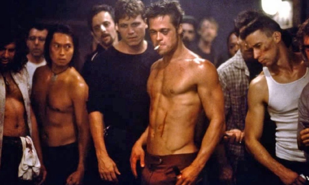 brad pitt fight club