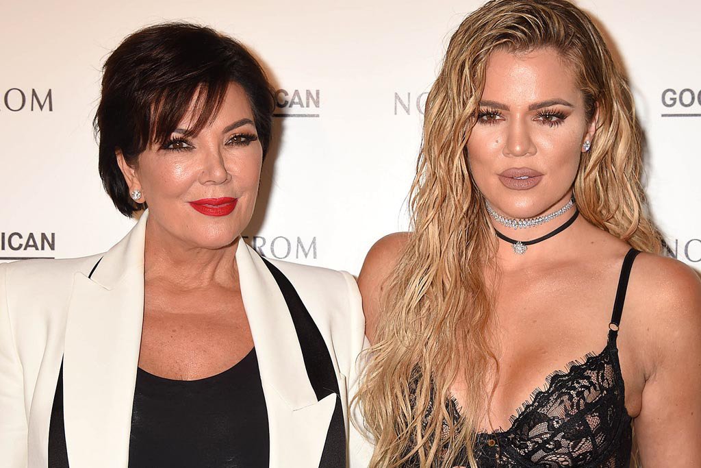 khloe kardashian kris jenner