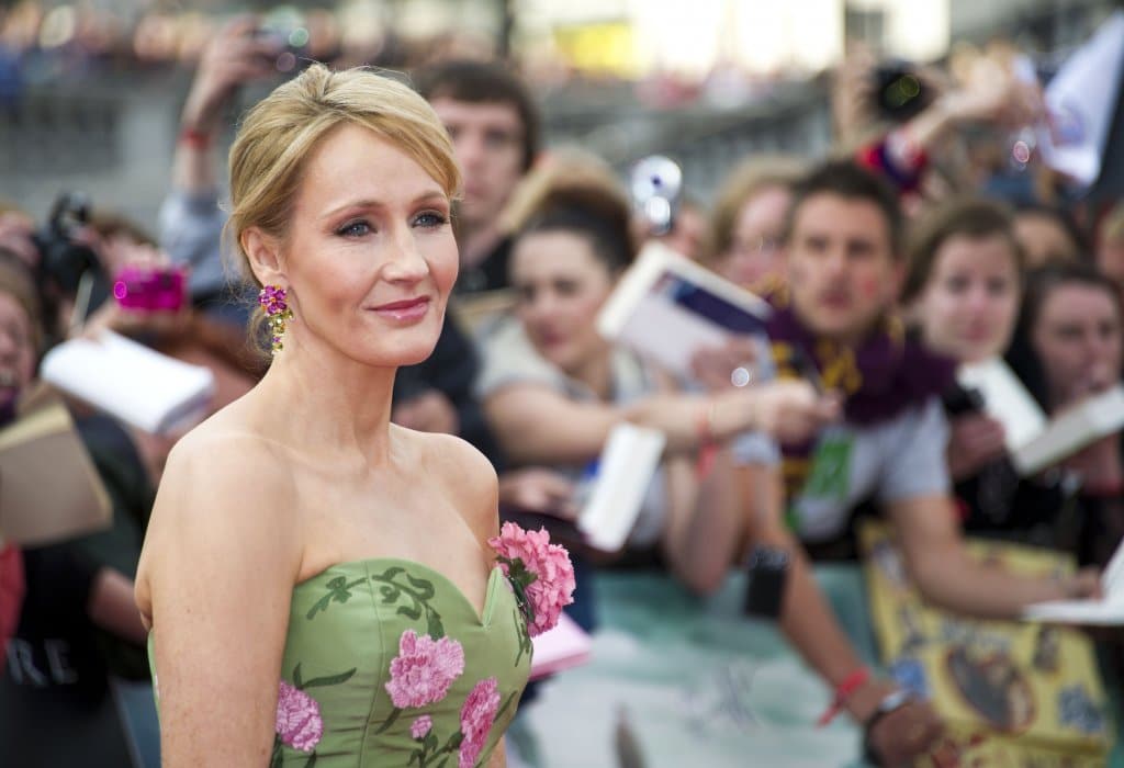 Jk Rowling Arriving World Premiere Harry