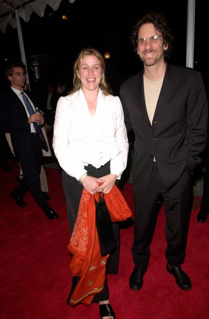 22feb2000 Actress Frances Mcdormand Husband Joel