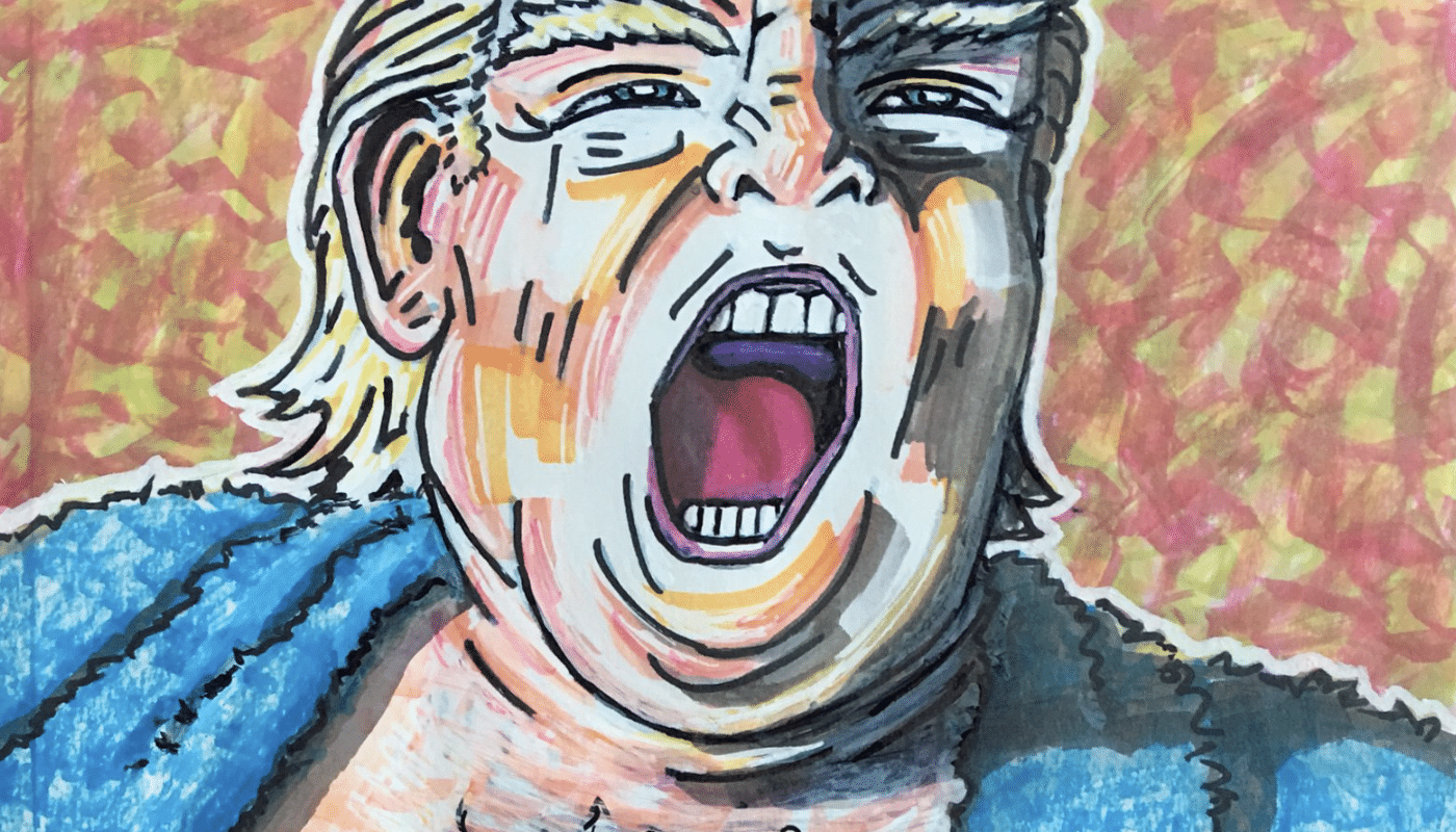 Jim Carrey Takes on the White House With a Series of Satirical Paintings.