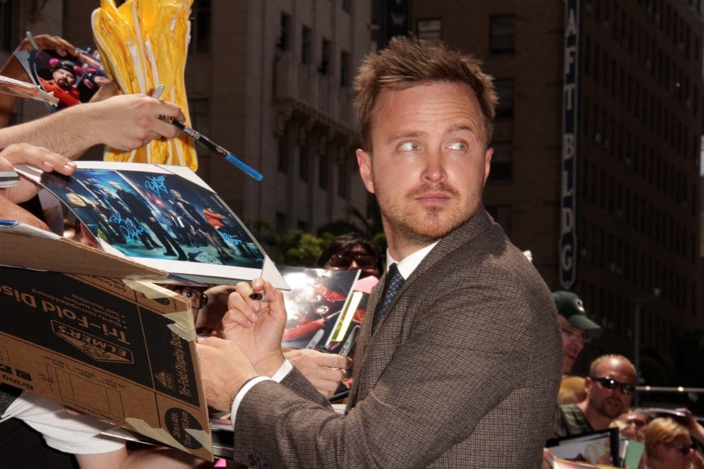 Aaron Paul Bryan Cranston Star On