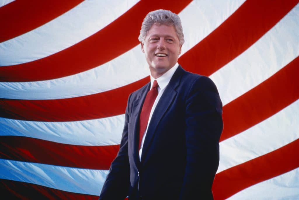 President William Jefferson Clinton Front American