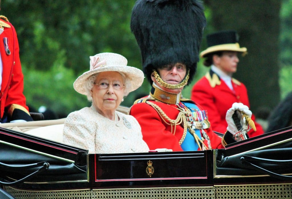 Queen Elizabeth Ii Prince Philip Trooping