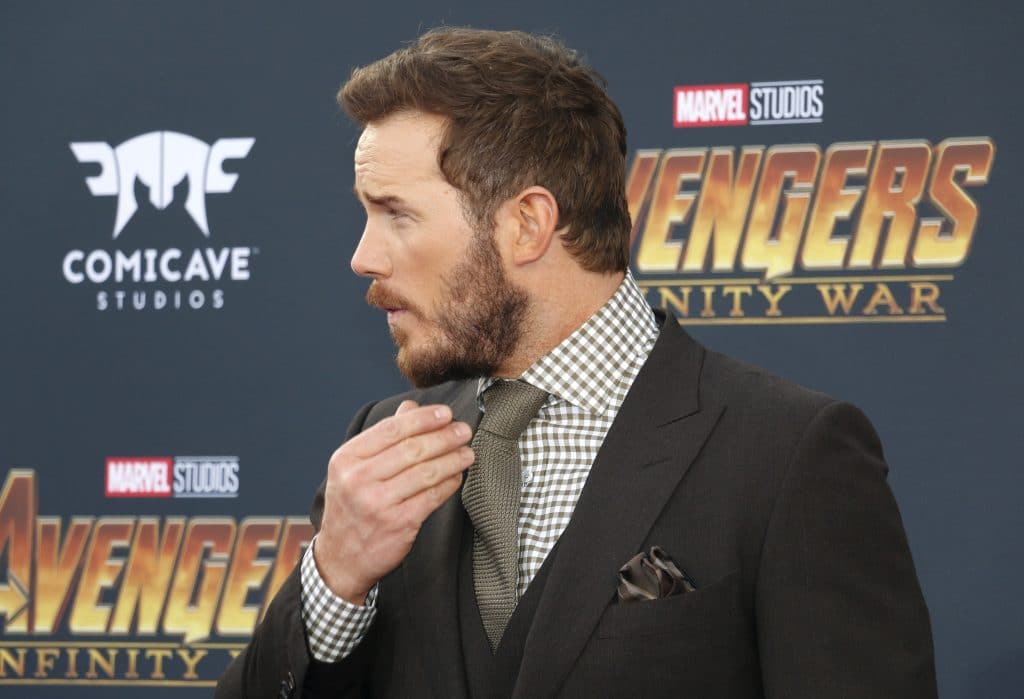 Chris Pratt Premiere Disney Marvels Avengers