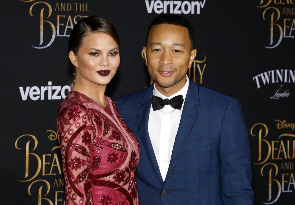 John Legend Chrissy Teigen Los Angeles