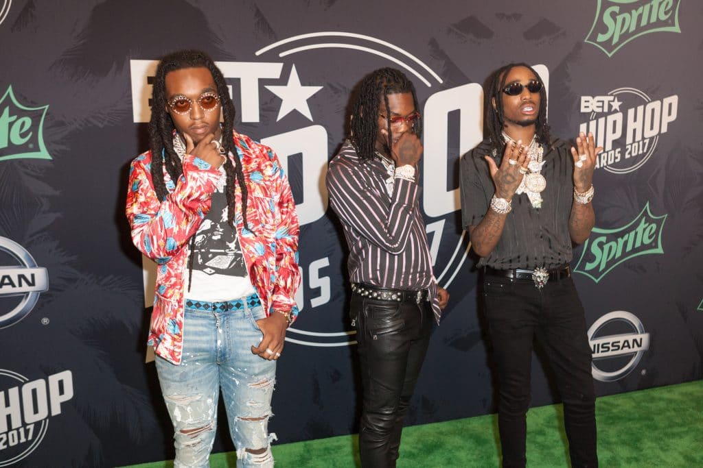 Migos Attends 2017 Bet Hiphop Awards