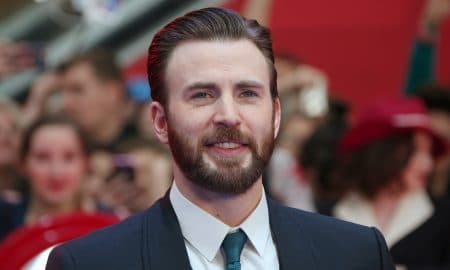 Chris Evans Attends European Film Premiere