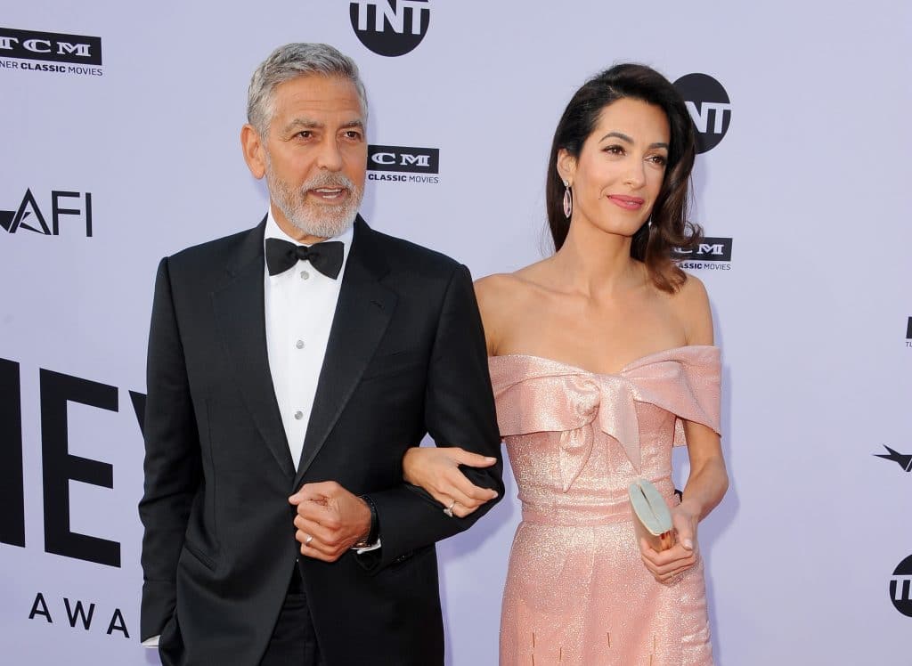George Clooney Amal Clooney AF Is 46th