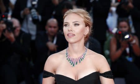 VENICE ITALY SEPTEMBER 03 Actress Scarlett